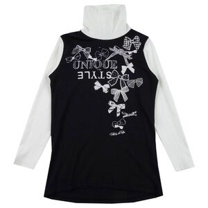 Patrizia Pepe Girls Top Turtleneck New